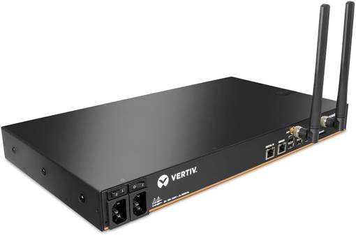 Picture of Vertiv Avocent ACS8000 Serial Console, 16 Port Console Server, Dual AC Power, AT&T and Verizon Support, 4G LTE Cellular Connectivity, Remote Data Center and Out of Band Management(ACS8016-NA-DAC-400)