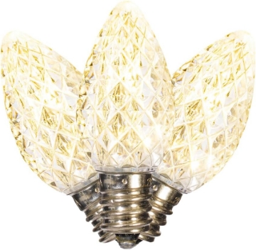 Picture of Vickerman C7 LED Warm White Faceted Twinkle Bulb, Package of 25
