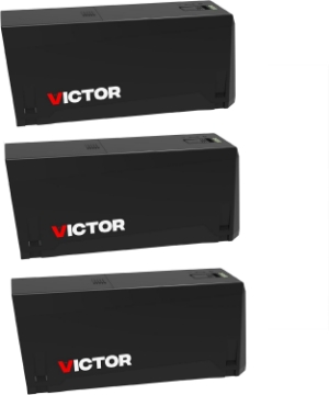 Picture of Victor M241BSR-3 Indoor Electronic Rat Trap, Humane Electric Rat Traps Indoor for Home, No Touch, No See Traps, Pack of 3