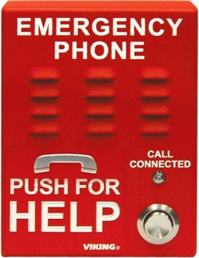 Picture of VOIP Emergency Phone with Dialer and Annoucer, Weather Protection