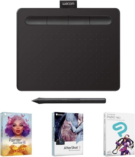 Picture of Wacom Intuos Creative Pen Tablet - Small, Black (Renewed)
