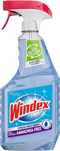 Picture of Windex Crystal Rain Glass Cleaner Spray, 6 ct, 23 fl oz