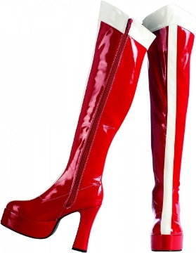 Picture of Wonder Woman Officially Licensed Costume Boots, Red, Medium