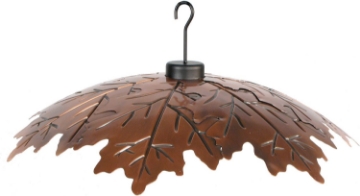 Picture of Woodlink Brushed Copper 18 Weather Shield Model COPLEAF18