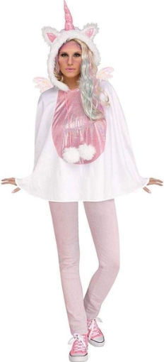 Picture of CHARACTER PONCHO UNICORN