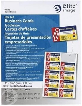 Picture of Elite Image Inkjet Business Card (76010)