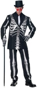 Picture of Men's Bone Daddy Costume, Adult X-Large
