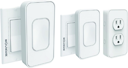 Picture of Switchmate Kit: 1 Smart Power Outlet + 2 Rocker Switches White Starter Kit SKLPP00R2