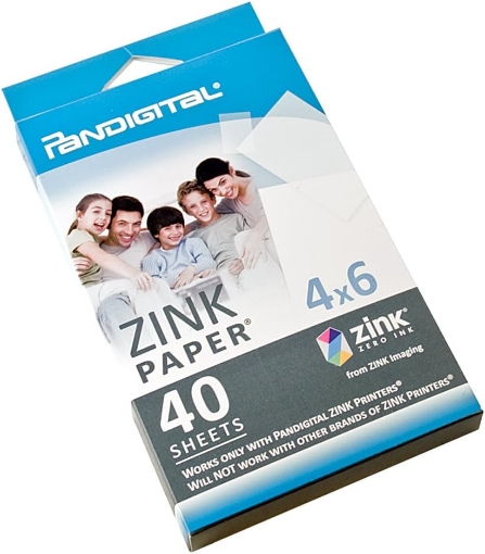 Picture of Pandigital Paper For Zero Ink Printer - 40 Pack