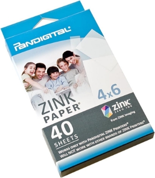 Picture of Pandigital Paper For Zero Ink Printer - 40 Pack