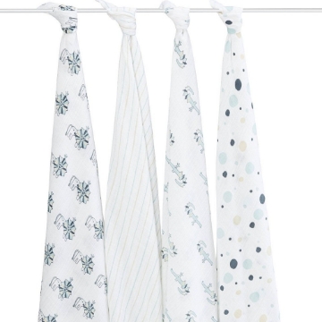 Picture of aden and anais Swaddle Blanket in Royal