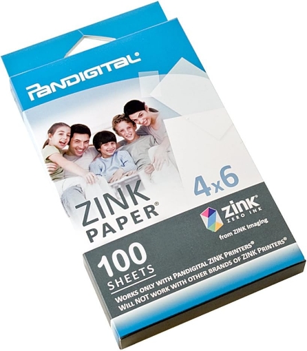 Picture of Pandigital Paper For Zero Ink Printer - 100 Pack