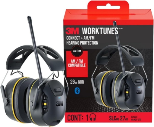 Picture of 3M WORKTUNES CONNECT + AM/FM WIRELESS HEARING PROTECTOR WITH BLUETOOTH TECHNOLOG