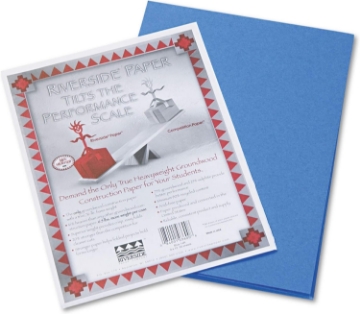 Picture of PAPER;CONST;9X12;BLUE;50SH