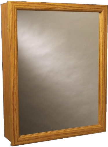 Picture of MEDICNE CABINT/MIROR OAK