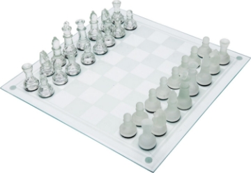 Picture of Maxam 33pc Glass Chess Set
