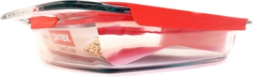 Picture of BAKING DISH CLR/RED 2QT