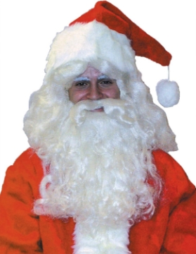 Picture of SANTA WIG AND BEARD DLX