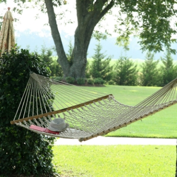 Picture of Hammock Source 55 in. W X 82 ft. L 2 person White Rope Hammock