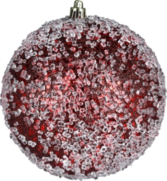 Picture of 10" Burgundy Glitter Hail Ball