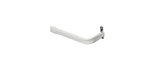 Picture of Kenney Manufacturing Company KN511 Kenney, 28"-48", White KN511 Single Curtain Rod (EA)