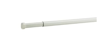 Picture of Kenney Manufacturing Company KN618NP Kenney Manufacturing Company KN618 48" - 84" White Hansen Oval Spring Tension Rod (EA)