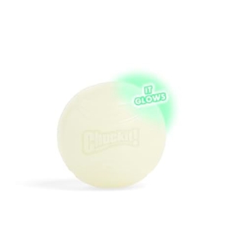 Picture of Chuckit 32314 Chuckit! Glow in the Dark Bouncy Ball for Dogs, Chuckit Dog Toy, Max Glow Balls - Large, 3 Inch, Pack of 1 (EA)