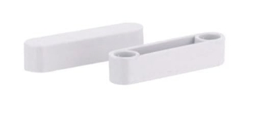 Picture of RUBBERMAID COMMERCIAL 1875981 Rubbermaid 6.8 in. H x 4.5 in. W x .5 in. L Plastic Rod Spacer Cap 2 pk (EA)