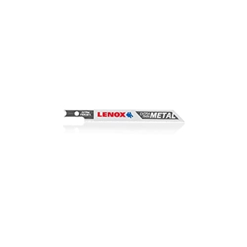 Picture of Lenox Tools 1991579 LENOX Tools 1991579 U-Shank Extra Thin Metal Cutting Jig Saw Blade, 3 5/8-Inch X 3/8-Inch 32 TPI, 5-Pack (EA)