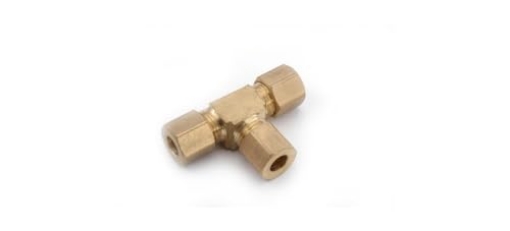 Picture of JMF COMPANY 4338158 JMF 5/8 in. Dia. Compression to Compression to Compression Yellow Brass (EA)