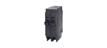 Picture of Siemens Q2020NC Siemens -HI Q2020NC Two Single Pole 120V Non-Current Limiting Circuit Breaker, 20 Amp, Black (EA)