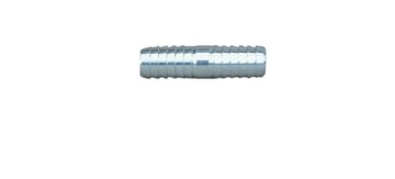 Picture of STZ INDUSTRIES FIMCO-114 BK Products 1-1/4 in. Barb x 1-1/4 in. Dia. Barb Galvanized Steel Coupling (EA)