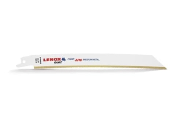 Picture of Lenox Tools 21070818GR Lenox 8 in. 18Tpi Gold Power Arc Curved Reciprocating Blade 5 Pk. (EA)