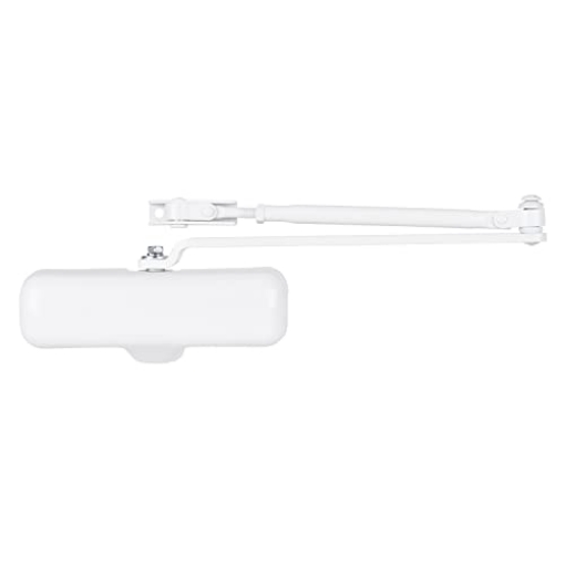 Picture of BRINKS BC4007 BRINKS Commercial - Heavy Duty Residential Door Closer, White Finish - Size 3 with a 155-Degree Opening Range and Adjustable Closing Speed (EA)