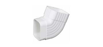 Picture of AMERIMAX M0628 Amerimax Home Products Gutter Elbow VNYL WHT B (EA)