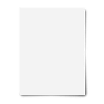Picture of Office Suites 858286 Office Depot Poster Boards, 11in. x 14in., White, Pack Of 5, 25301 (EA)