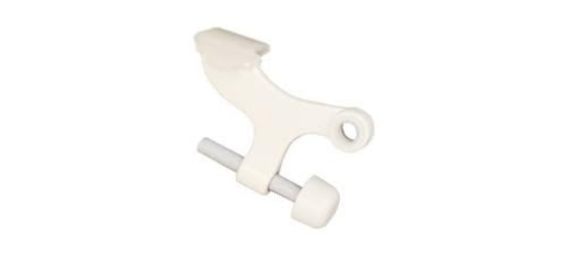 Picture of National/Spectrum Brands N279-711 NATIONAL MFG/SPECTRUM BRANDS HHI National/Spectrum Brands HHI N279-711 Hinge Pin Stop, Pack of 1, White (EA)