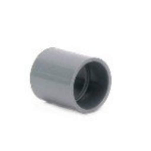 Picture of Cantex Industries 6141627C Cantex 6141627 Coupling, 1-1/2 In., Pvc, 2-1/4 In. L (EA)