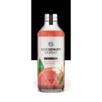 Picture of SODA STREAM USA 1025401010 SodaStream Crafted Cocktail Mixers: Grapefruit & Elderflower Flavor, Non-alcoholic mixers expertly crafted for sparkling cocktails & mocktails, 11.1 FL OZ (330 ml) (EA)