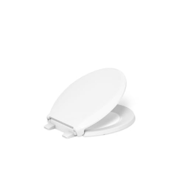 Picture of Kohler 4639-RL-0 KOHLER 4639-RL-0 Cachet ReadyLatch Round Toilet Seat Soft Close, White (EA)