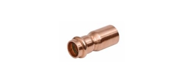 Picture of NIBCO INC 9008355PCU NIBCO 1 in. FTG X 1/2 in. D Press Copper Reducing Coupling (EA)