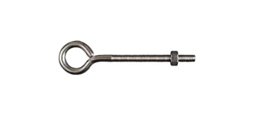 Picture of National/Spectrum Brands N221-630 National Hardware N221-630 Eye Bolt, 5/16-18 Thread, 3 in L Thread, 3/4 in ID Dia Eye, 3.72 in L Shank (EA)