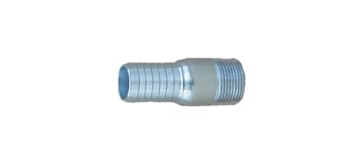 Picture of STZ INDUSTRIES FIMMA-1 BK Products 1 in. Barb x 1 in. Dia. MPT Galvanized Steel Adapter (EA)
