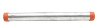 Picture of B K Mueller 10918 Replacement For Compatible With B&K Mueller 10918 Galvanized Steel Pre-Cut Pipe 2 Dia. x 24 L in. (EA)