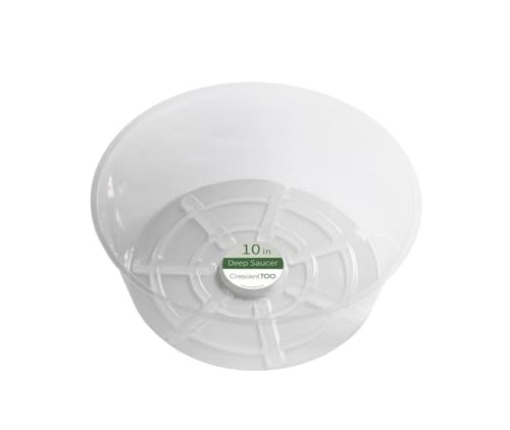 Picture of CRESCENT GARDEN BV100D00C Plant Saucer Clear 10" (PK-50-EA)