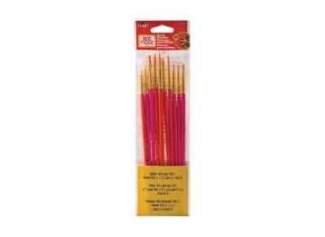 Picture of PLAID ENTERPRISES INC 25140 Mod Podge Brush Set, (10-Piece), Count (EA)