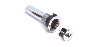 Picture of US HARDWARE P-102C UNITED STATES HDW FBA_P102C 1-1/4" X 5-1/2" Chrome Mobile Home Vanity Drain with Pop Stop (EA)