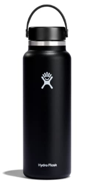 Picture of STEEL TECHNOLOGY LLC W40BTS001 Hydro Flask Water Bottle - Insulated Stainless Steel - Wide Mouth Flex Lid, Non Spill, Leakproof and Refillable in 40 Oz (EA)