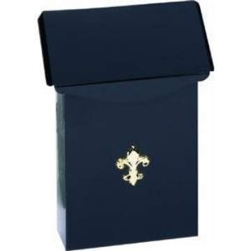 Picture of GIBRALTAR MAILBOXES BW1100AM Gibraltar Mailboxes Gibraltar City Classic Wall-Mounted Black Mailbox 9-3/4 in. H x 3-1/4 in. W x 6-1/4 in. L (EA)