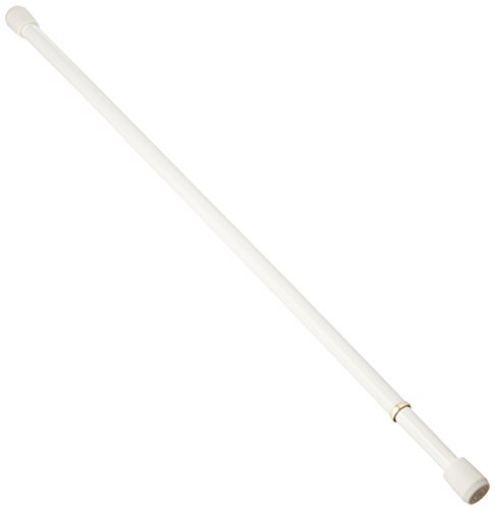 Picture of Kenney Manufacturing Company KN630/1NP Kenney 18-28 WHT Tension Rod, White (EA)